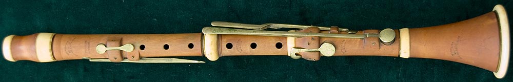 Early Musical Instruments, antique Clarinet by Metzler