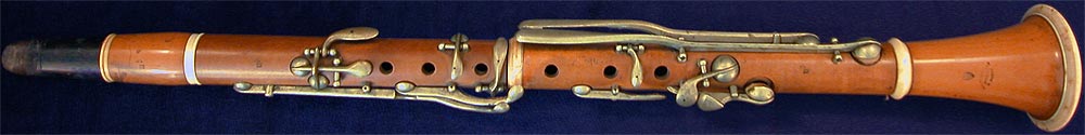 Early Musical Instruments, antique Clarinet by Gautrot Ain