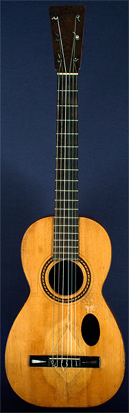 Early Musical Instruments part of the Bruderlin Collection, antique Romantic Guitar by Antonio Lorca dated 1833