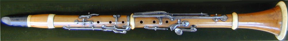 Early Musical Instruments, antique Clarinet by Darch