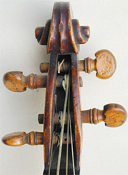Chanot Type Dancemaster Violin, head front