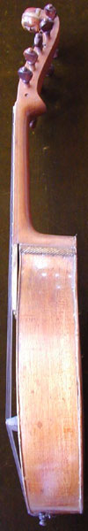 Early Musical Instruments, antique Halszither, Neck Cittern by Zaugg