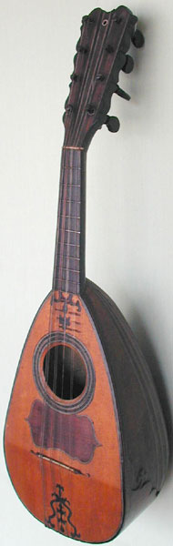 Early Musical Instruments, antique Mandolin by Pietro Lippi