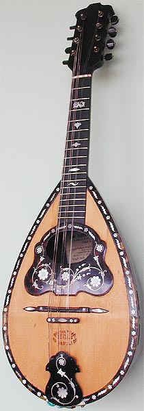 Early Musical Instruments, antique Mandolin by Giovanni De Meglio