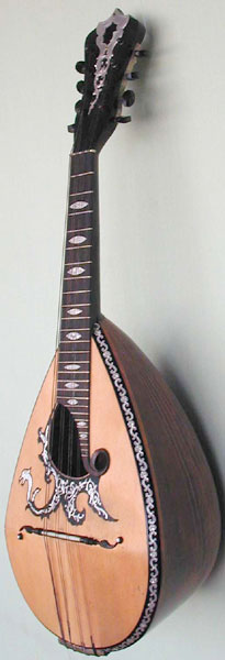 Early Musical Instruments, antique Mandolin by  Giovanni Montaldi
