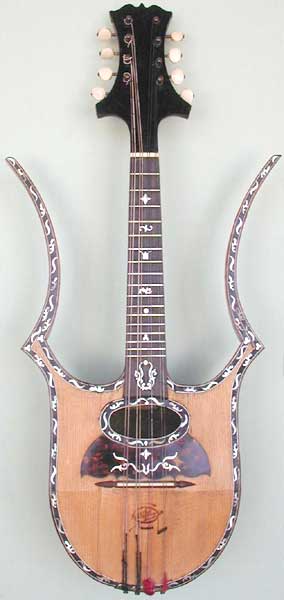 Early Musical Instruments, antique Mandolin by P. Dabiero
