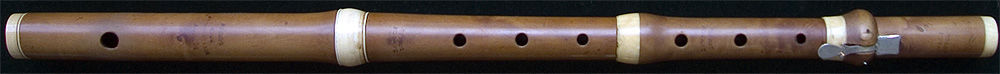 Early Musical Instruments, antique boxwood Flute by Joseph Lawson