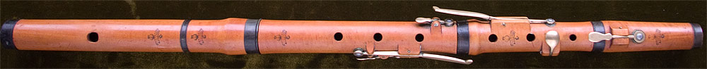 Early Musical Instruments, antique boxwood Flute by Cortellinir