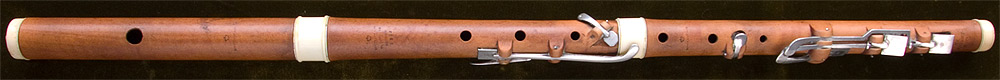 Early Musical Instruments, antique boxwood Flute by Monzani