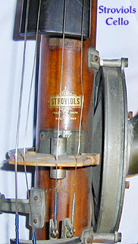 Stroviols Violoncello, maker