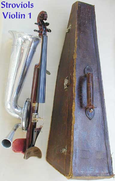 Stroviols Violin # 1, with case