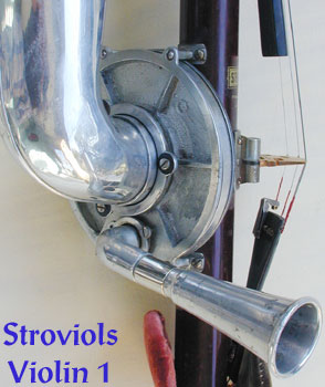 Stroviols Violin # 1, detail 2