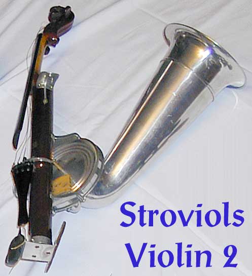 Stroviols Violin # 2, front view