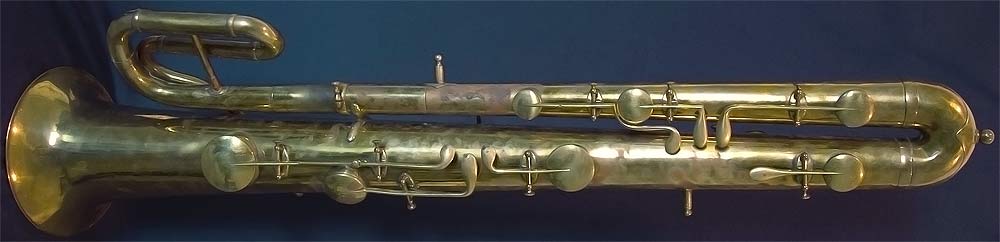 Early Musical Instruments, antique Ophicleide by GA Gautrot