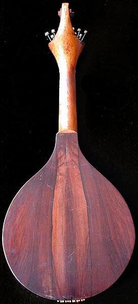 Early Musical Instruments, antique Fado cittern or guitar by Joao Miguel Andrade