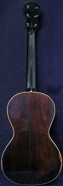 Early Musical Instruments part of the Bruderlin Collection, antique Romantic Guitar by Aubry Maire from around 1820