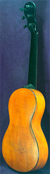 Early Musical Instruments part of the Bruderlin Collection, antique Romantic Guitar by Anonymous around 1820