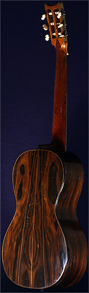 Early Musical Instruments part of the Bruderlin Collection, antique Romantic Guitar by G. L. Panormo dated 1864