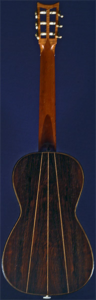 Early Musical Instruments part of the Bruderlin Collection, antique Romantic Guitar by Louis Panormo dated 1849