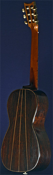 Early Musical Instruments part of the Bruderlin Collection, antique Romantic Guitar by Louis Panormo dated 1849