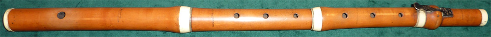 Early Musical Instruments, antique boxwood Flute by Goulding & Co.