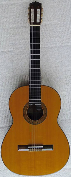Early Musical Instruments, Classical Guitar by Hideo Ida, model C-20