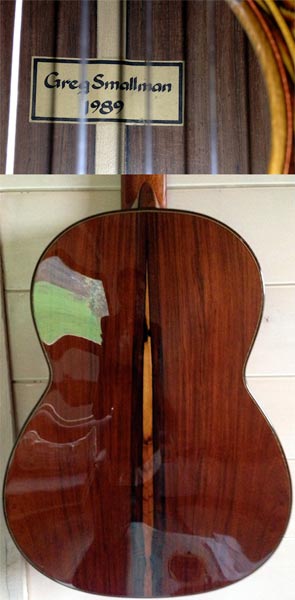 Early Musical Instruments, Classical Guitar by Greg Smallman